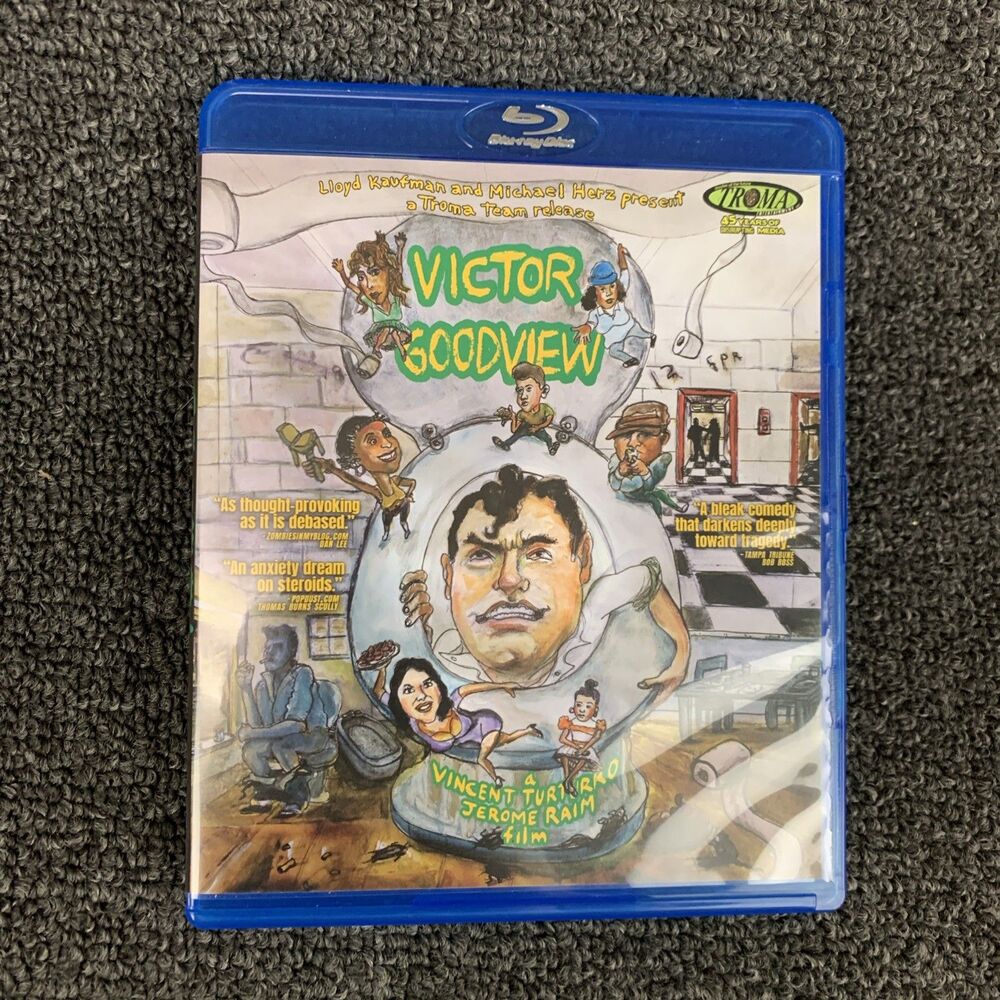 Victor Goodview (Blu-ray 2018) Lloyd Kaufman Troma Winston Shaw Kenny Borland